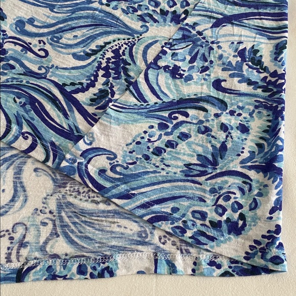 Lilly Pulitzer Essie Tank Top in Don’t Be Jelly print Blue Resort Size XXL - Picture 13 of 16